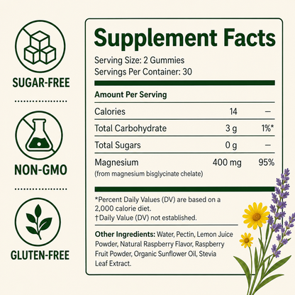 Korean Magnesium Pyridoxine Lavender Cream