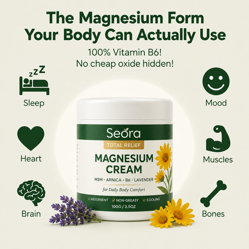Korean Magnesium Pyridoxine Lavender Cream