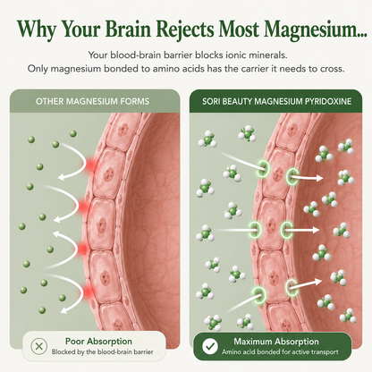 Korean Magnesium Pyridoxine Lavender Cream